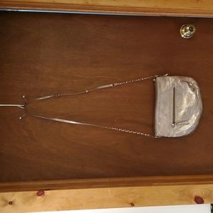 The Sak Gold Leather Purse 11x8.5